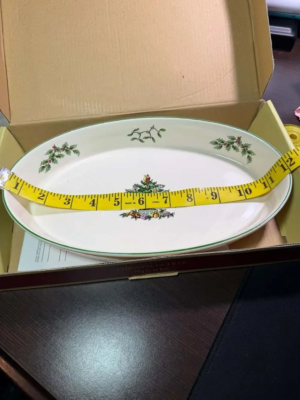 Spode Christmas Tree Collection Oval Baking Dish